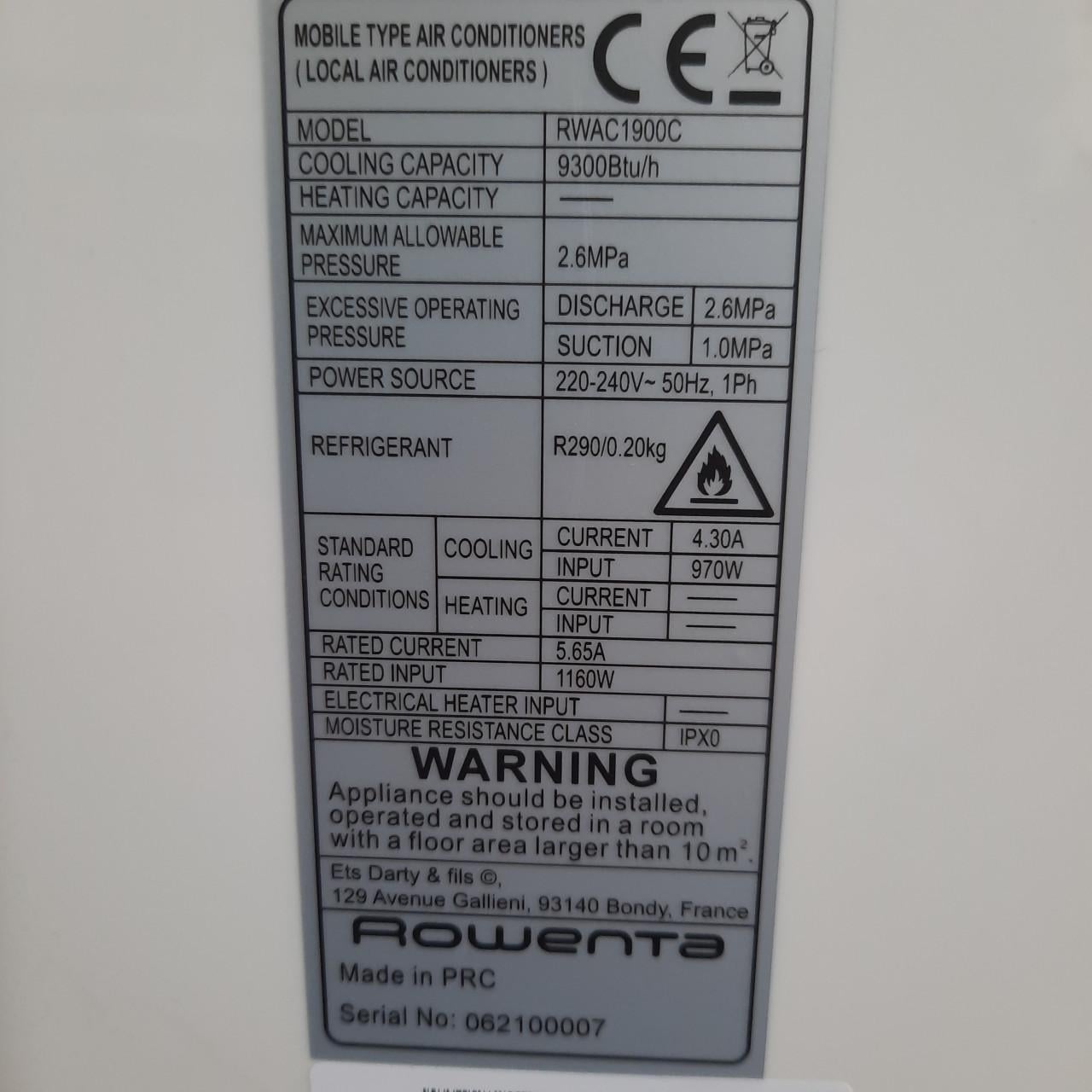 Mobiele airco