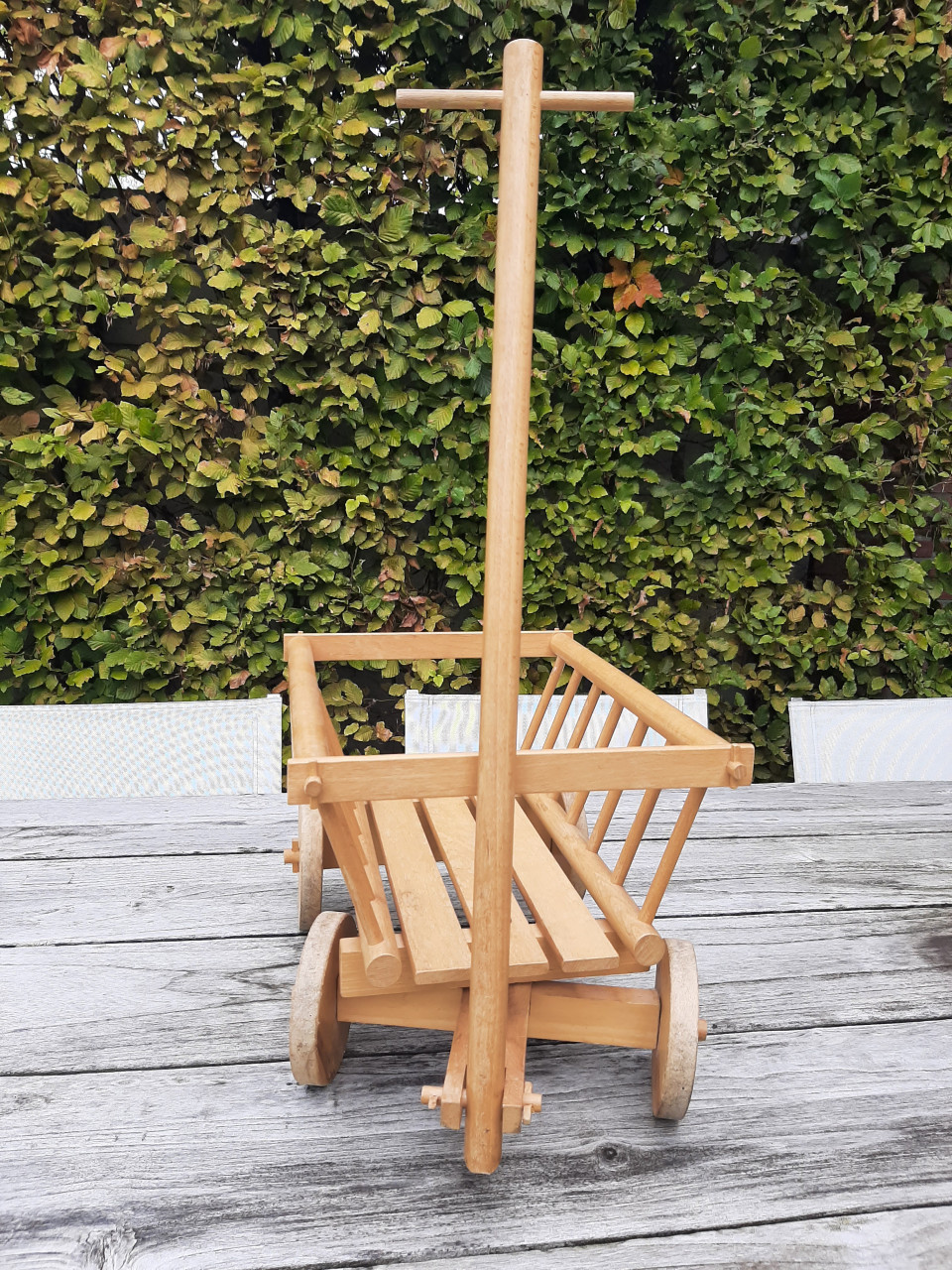 Speelkarretje hout