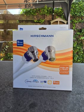 Te koop: HIRSCHMAN CATV KABEL 10M
