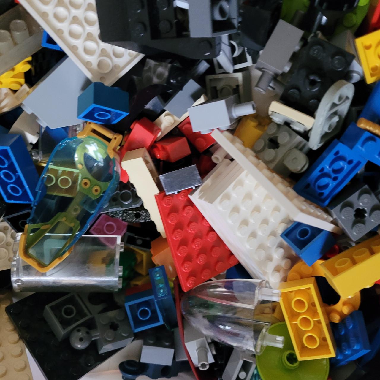 Losse lego onderdelen grote partij