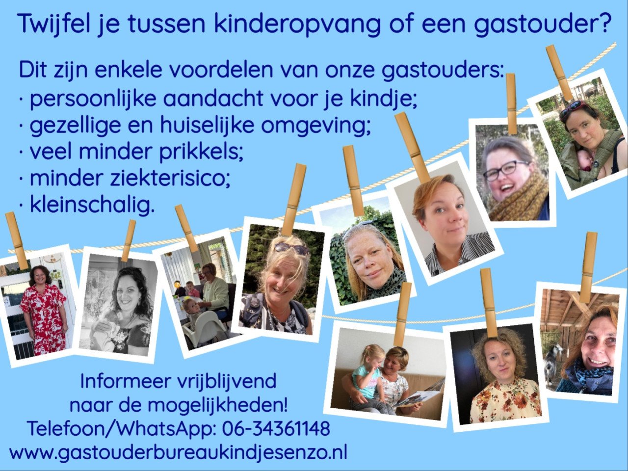 Ben je op zoek naar een lieve en betrouwbare gastouder?