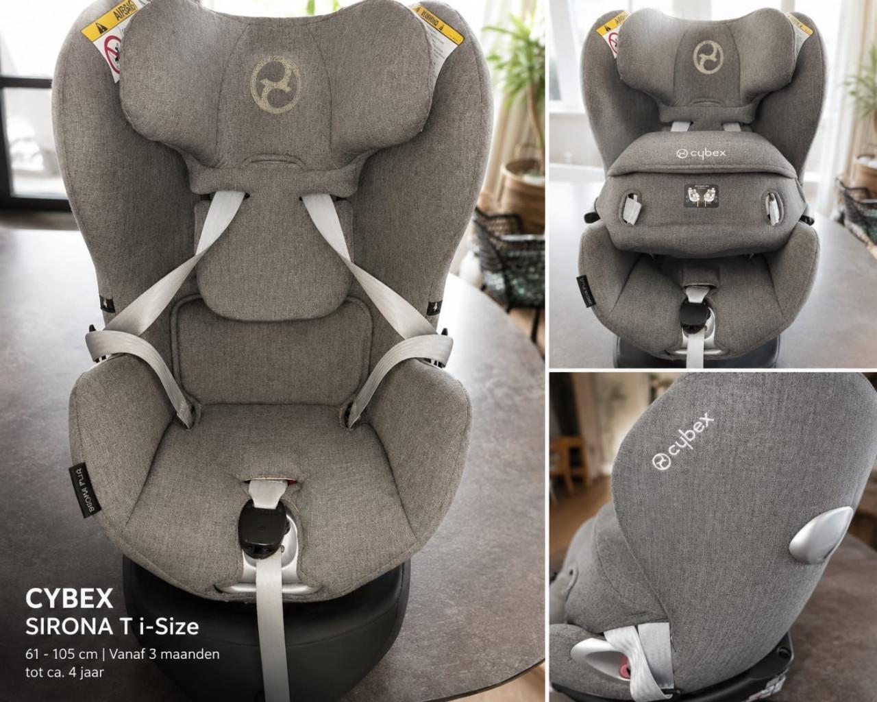 Cybex Sirona autostoel grijs/zwart