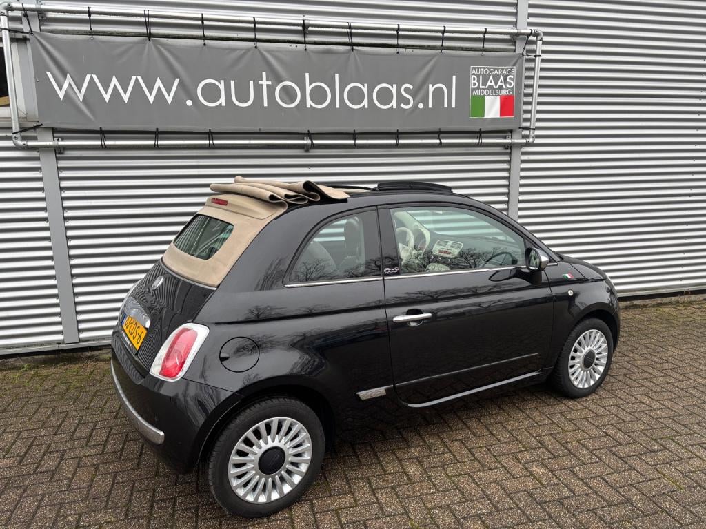 Fiat 500 1.2 lounge automaat cabrio