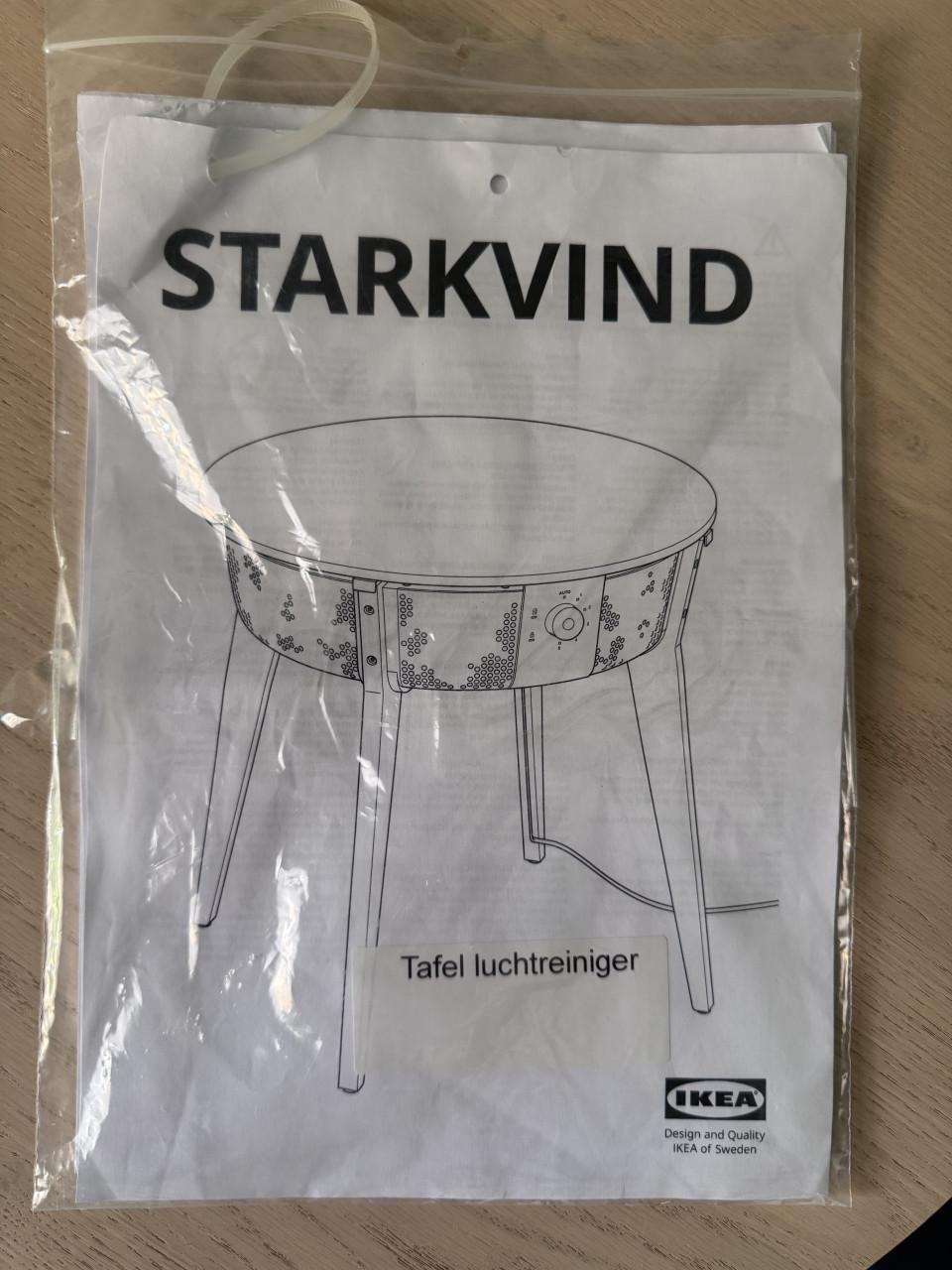 Starkvind luchtreinigingstafel