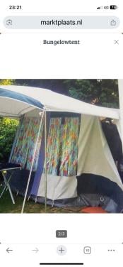 Bungelow tent 6 personen