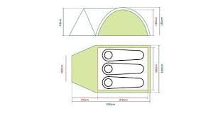 Tent coleman  Darwin 3+ nieuw