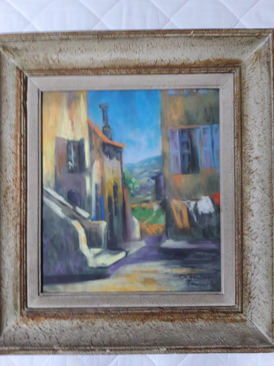 Schilderij: Christine Fonteyne-Poupaert