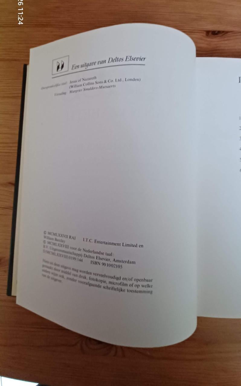 Boek JEZUS van Nazareth