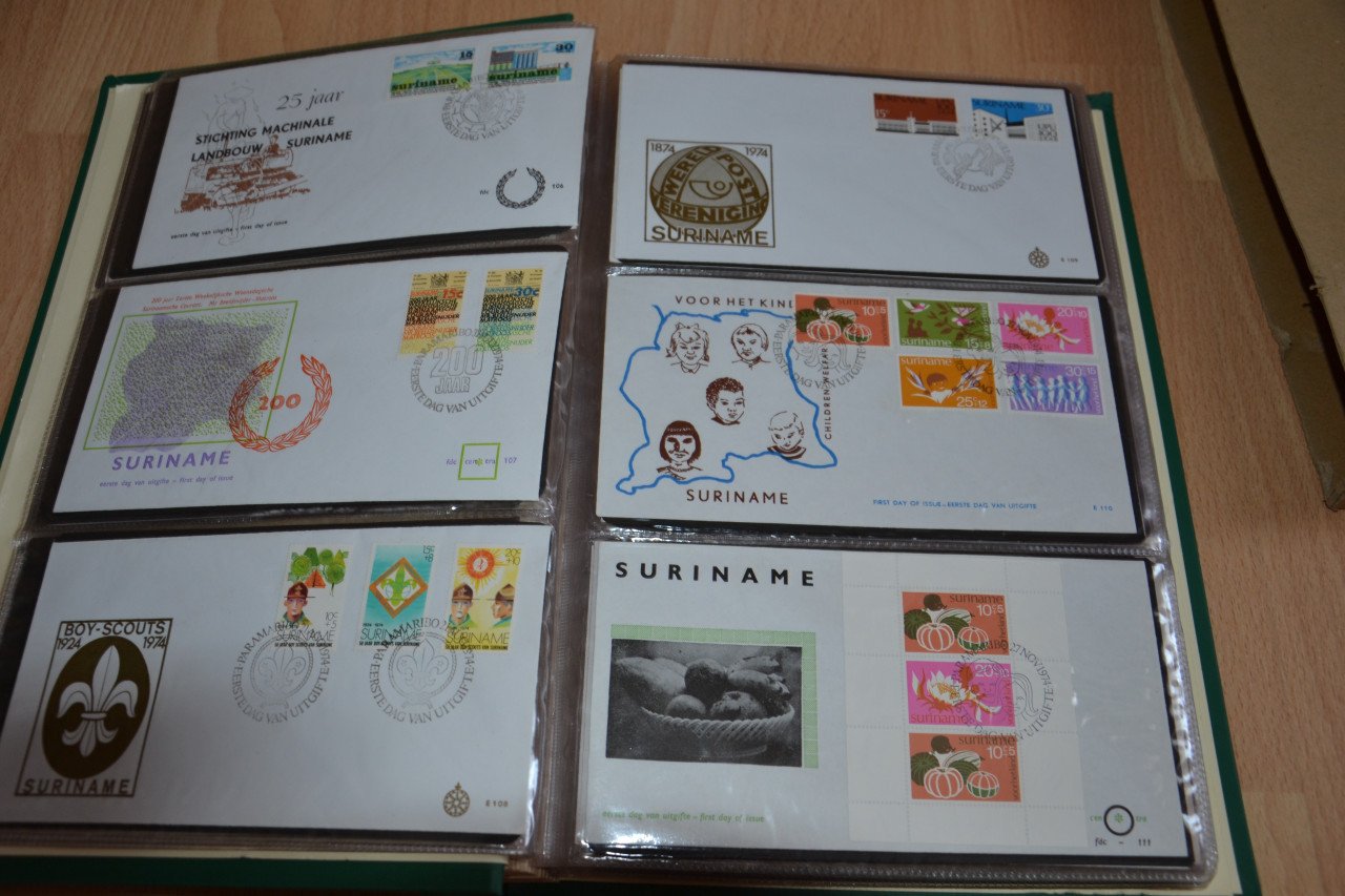 Postzegels suriname