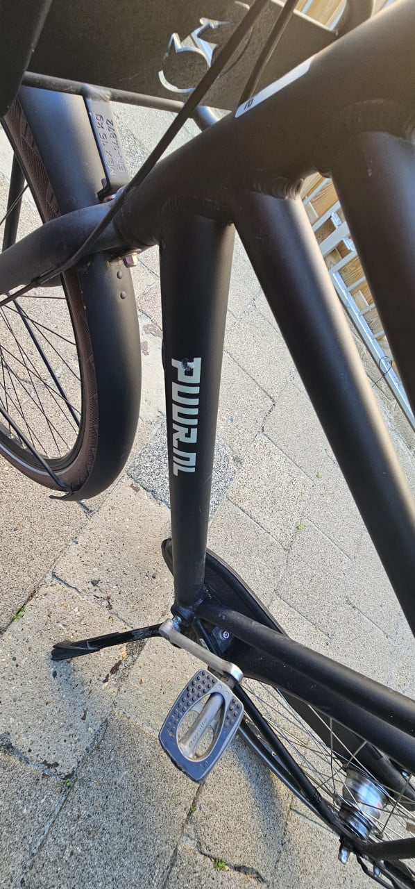 Heren/jongensfiets Gazelle Puur NL , 54 cm