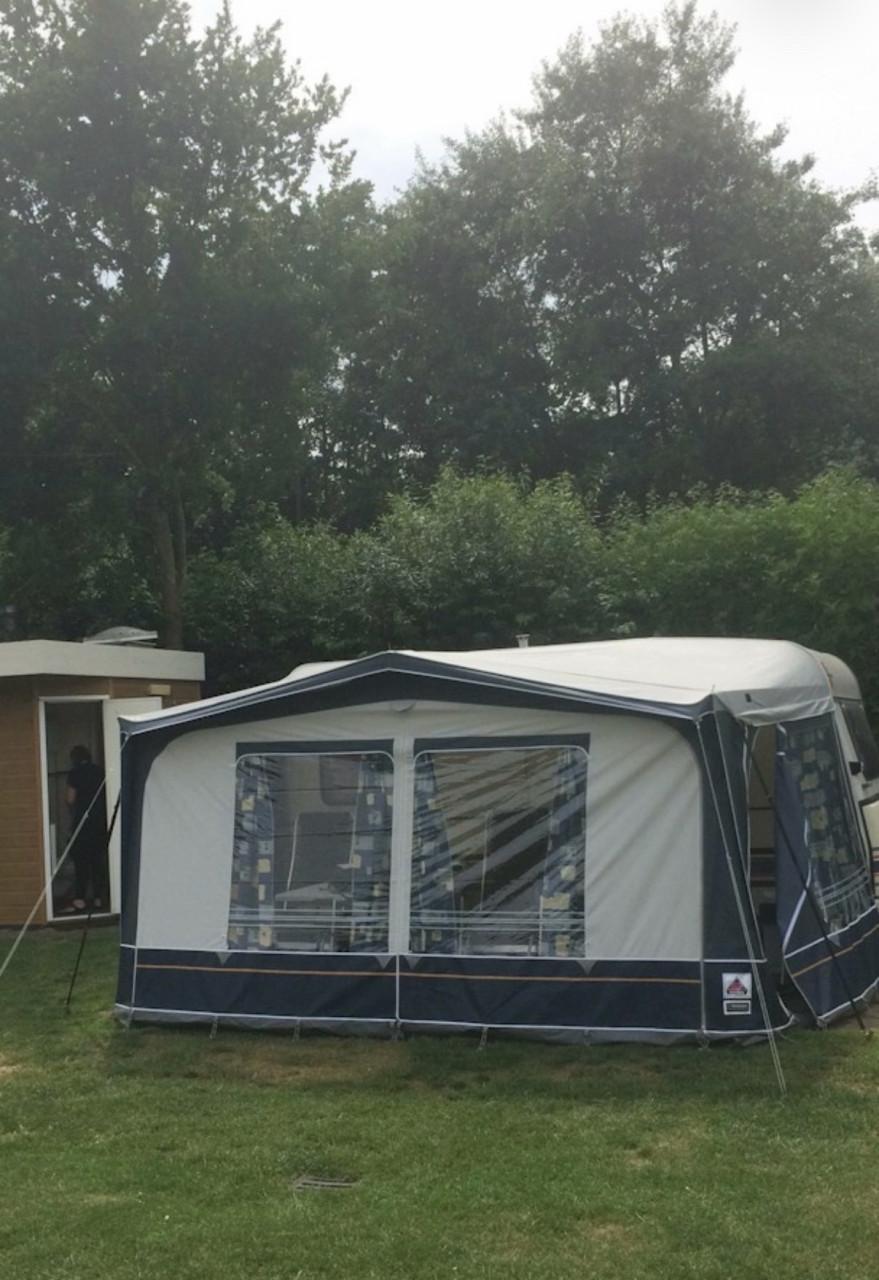 Dorema voortent met uitbouw maat 8