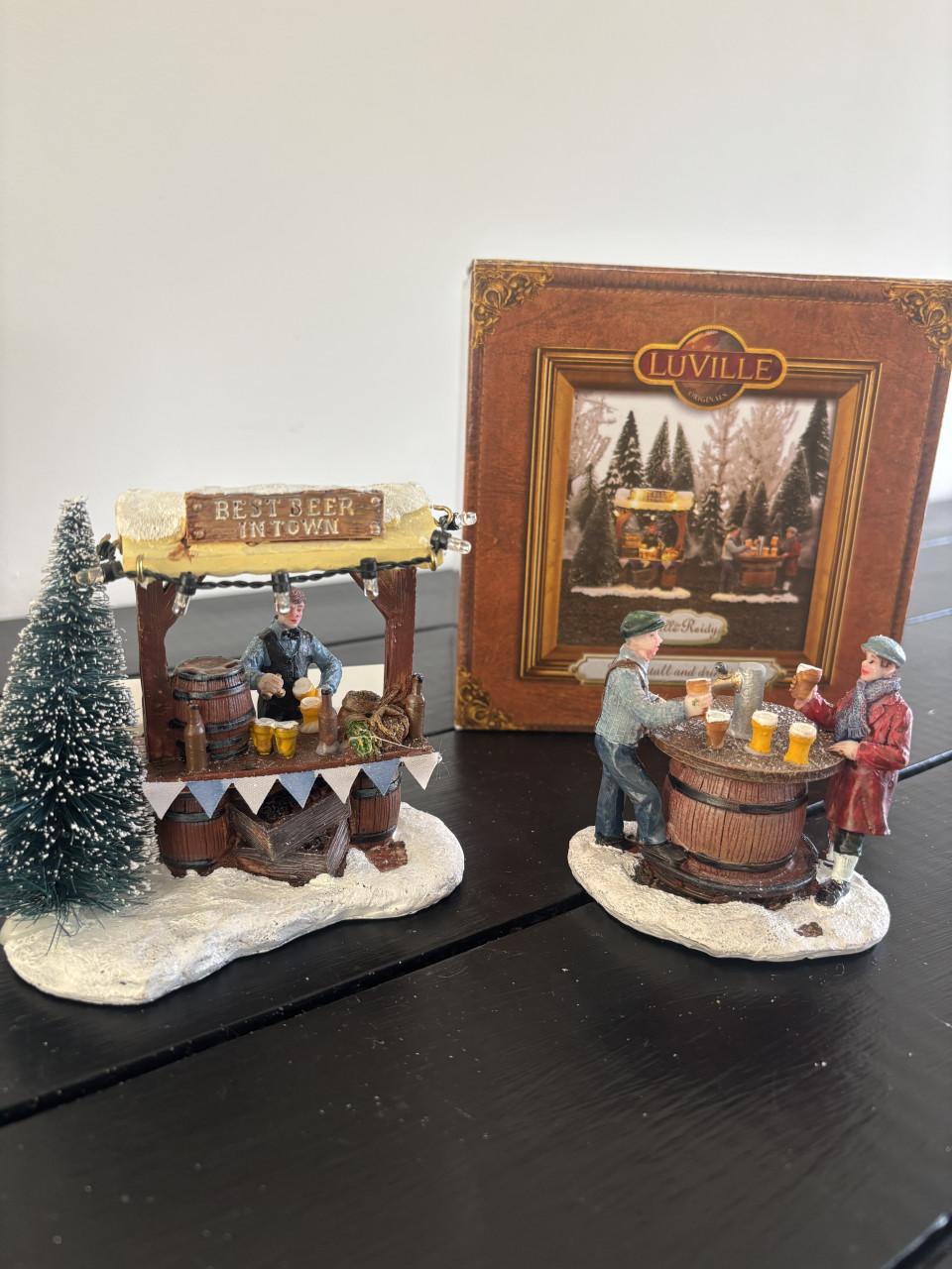 Kerst huisjes luville, intratuin etc