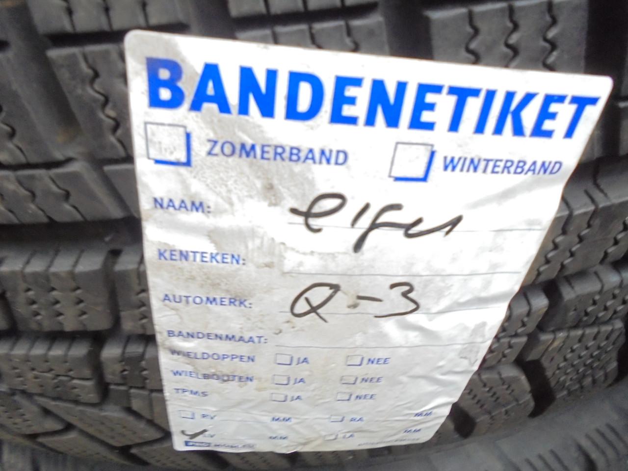 Diverse winterbanden velg staal en lichtmetaal diverse maten en auto merken