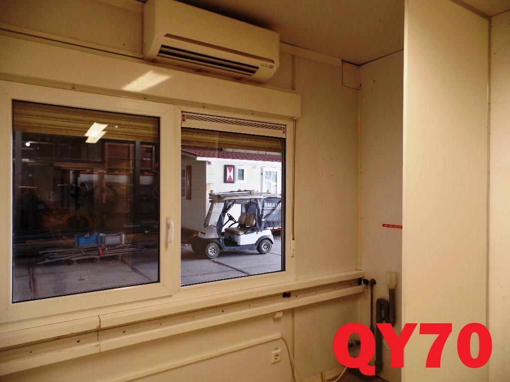 Grote kantoorunit bestaande uit 8 containers met keuken en sanitair 144 m2