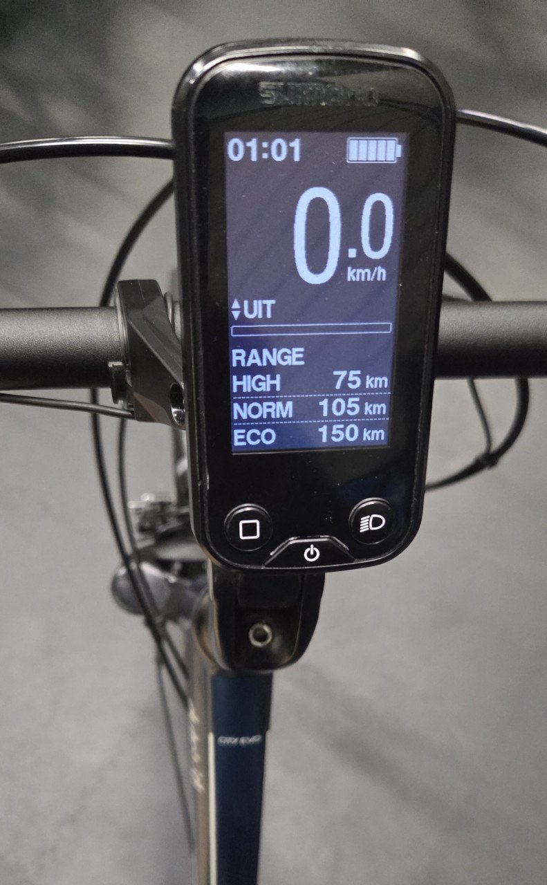 Mooie nette Dutch-id City Evo+ N8 Di2 53cm