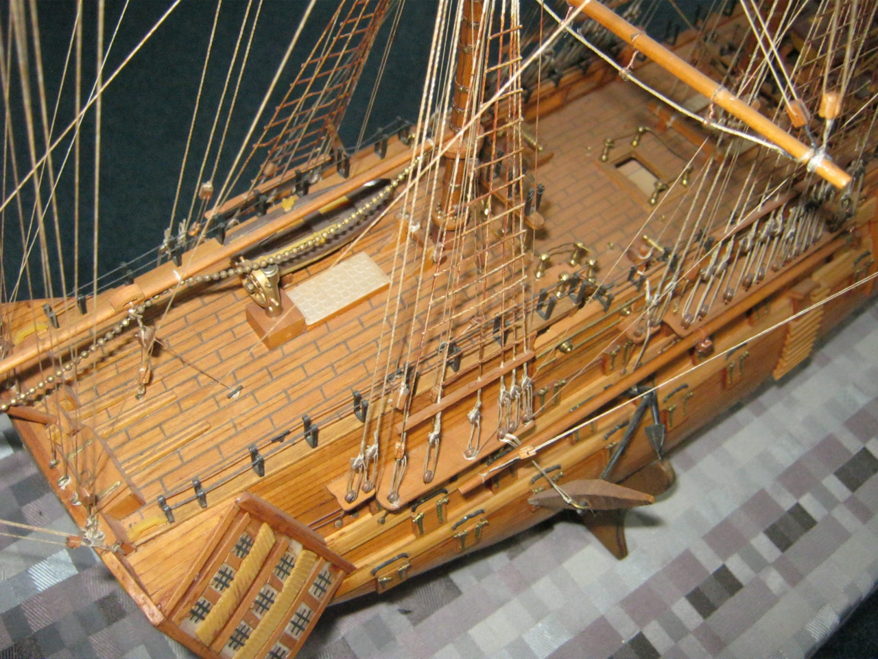 Modelschip HMS. VICTORY.