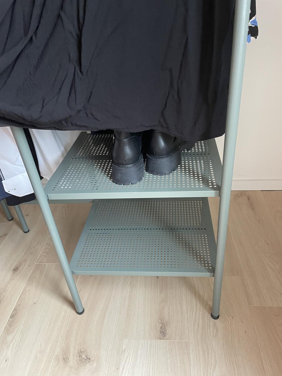 IKEA Nikkeby serie compleet 4 stuks kasten kledingrek groen