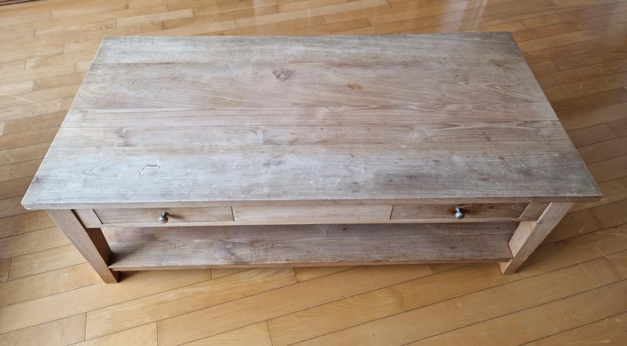 Teakhouten salontafel