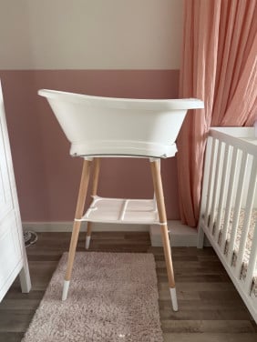 Bebe-jou digitaal bad sense edition white + standaard