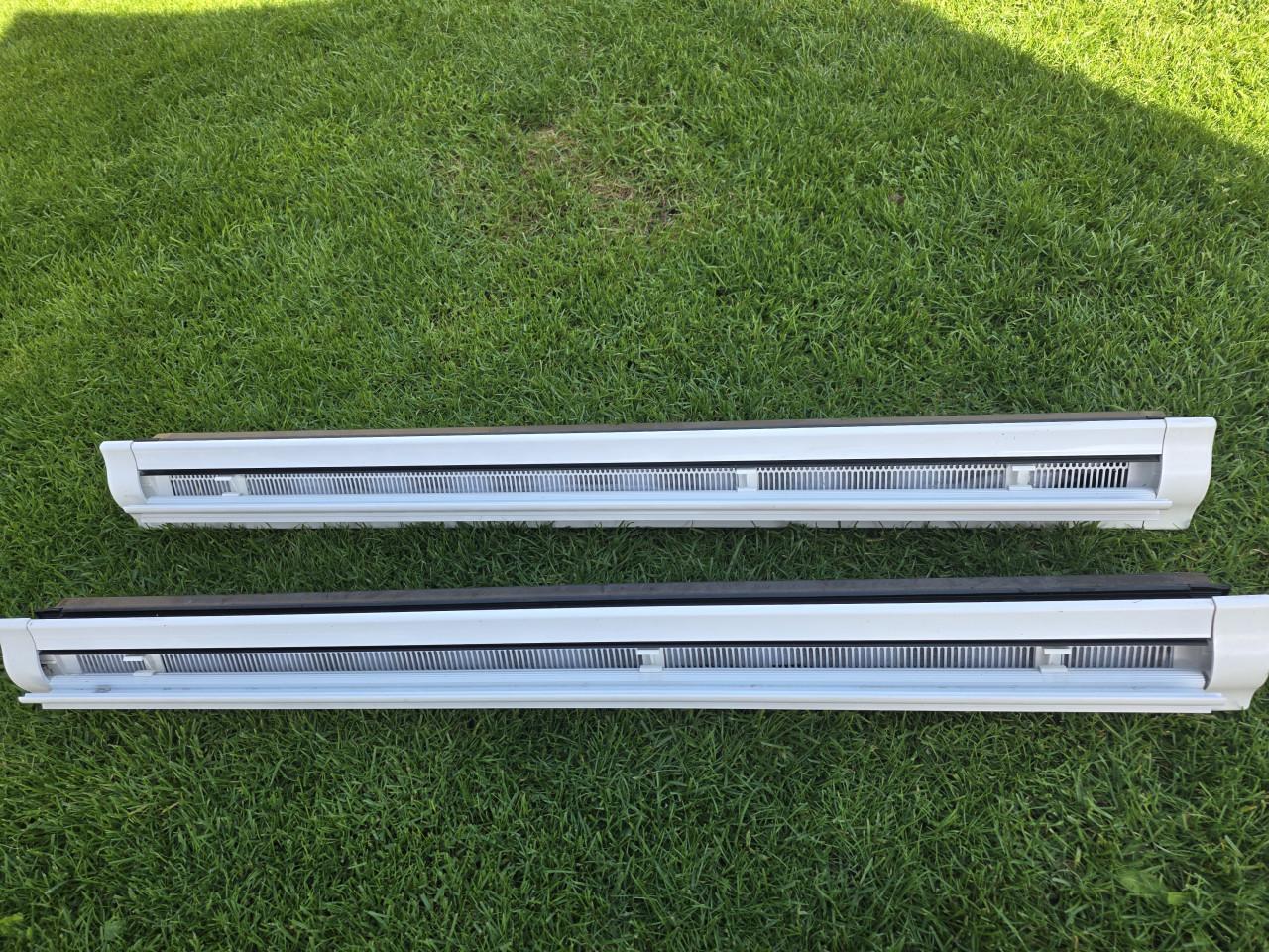 2 ventilatieroosters voor kozijn/raam