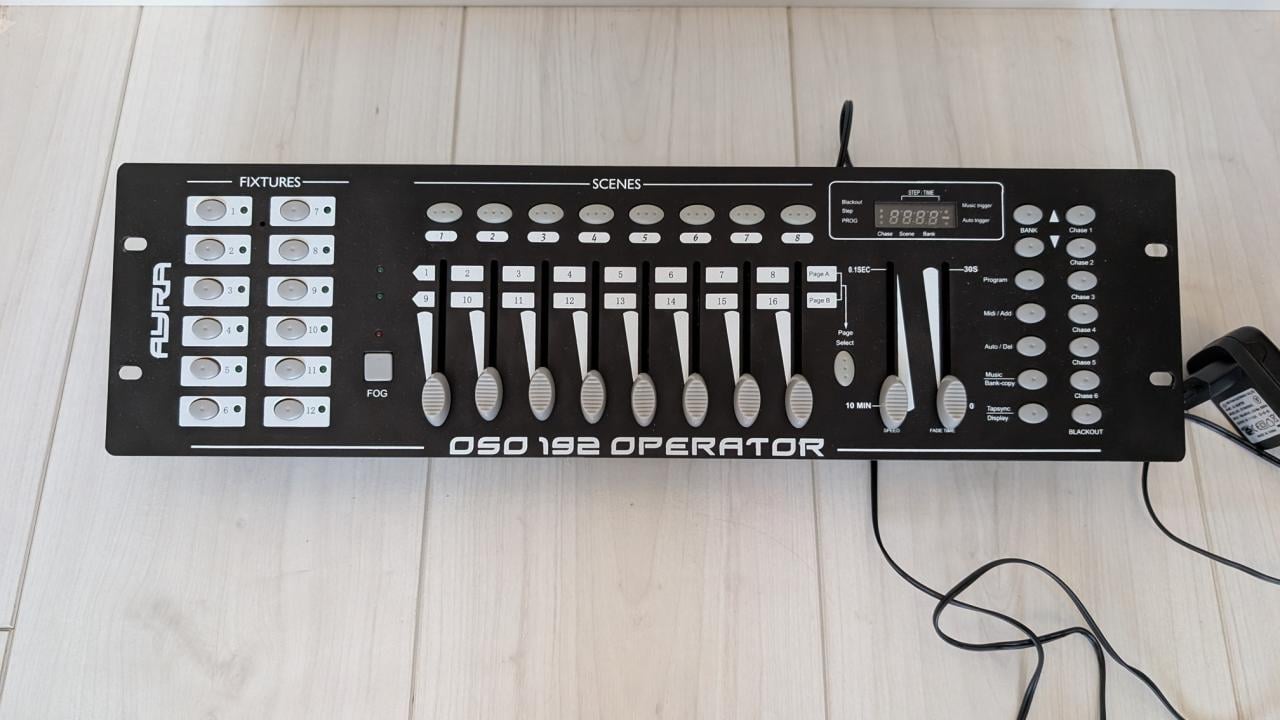 DMX licht controller