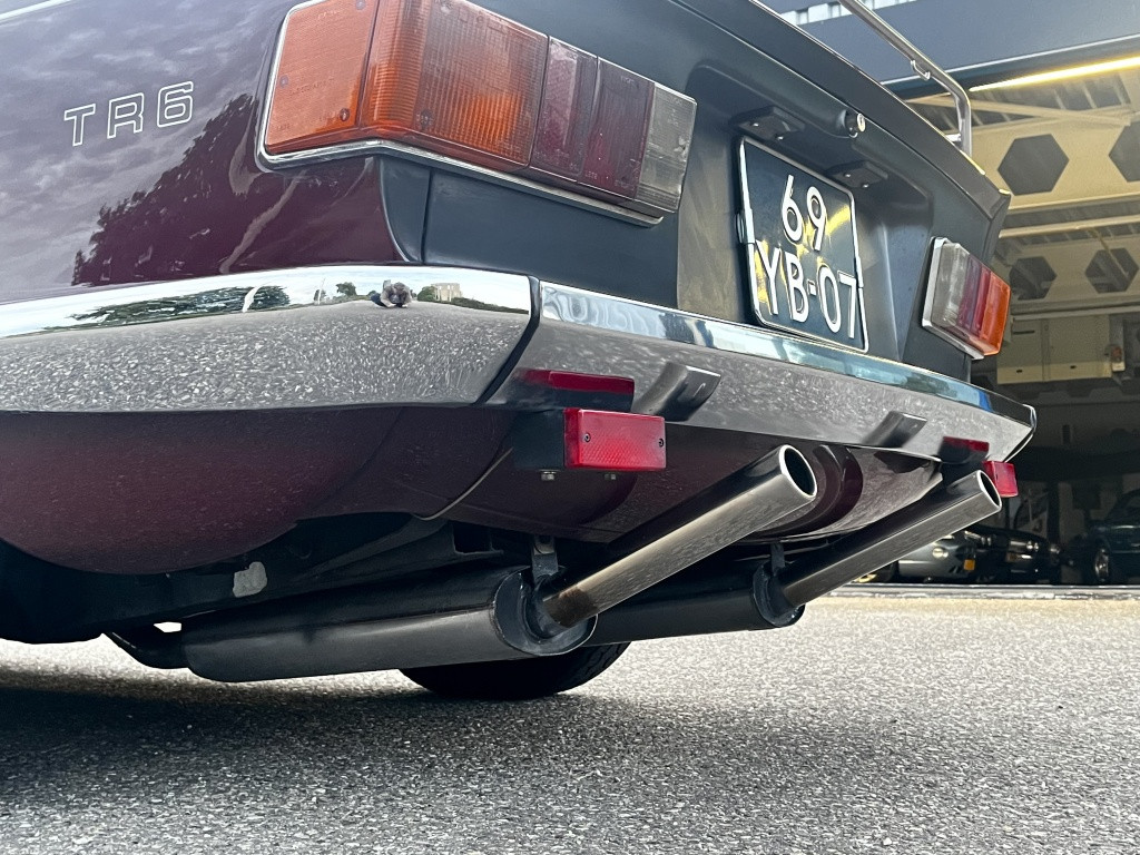 Triumph TR6 2.5 roadster overdrive