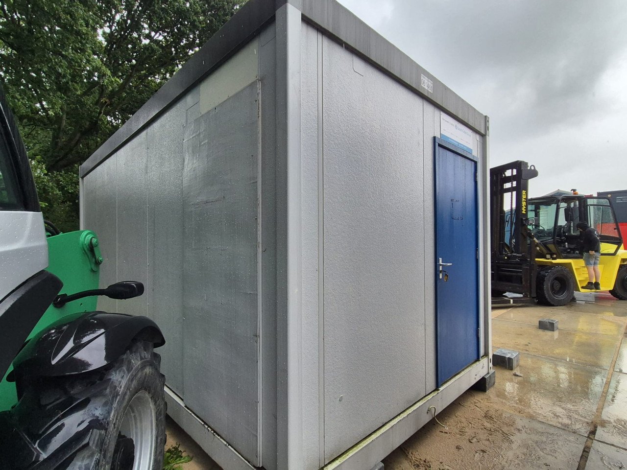 6x3m sanitair-unit / toiletunit / woonunit / camping toilet