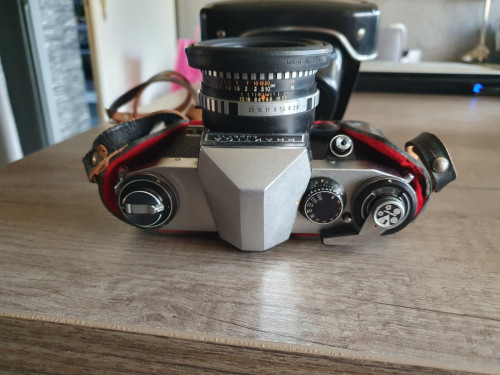 Mooie jaren 70  Praktica Super TL met Meyer-Optik jena lens...