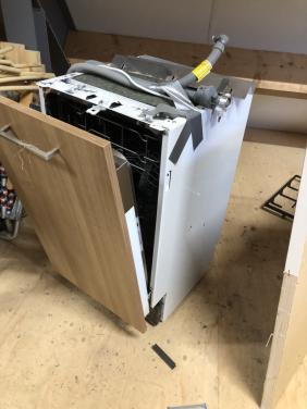 Vaatwasser smal  45 cm Etna