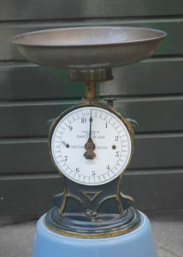 Engelse weegschaal rond 1900