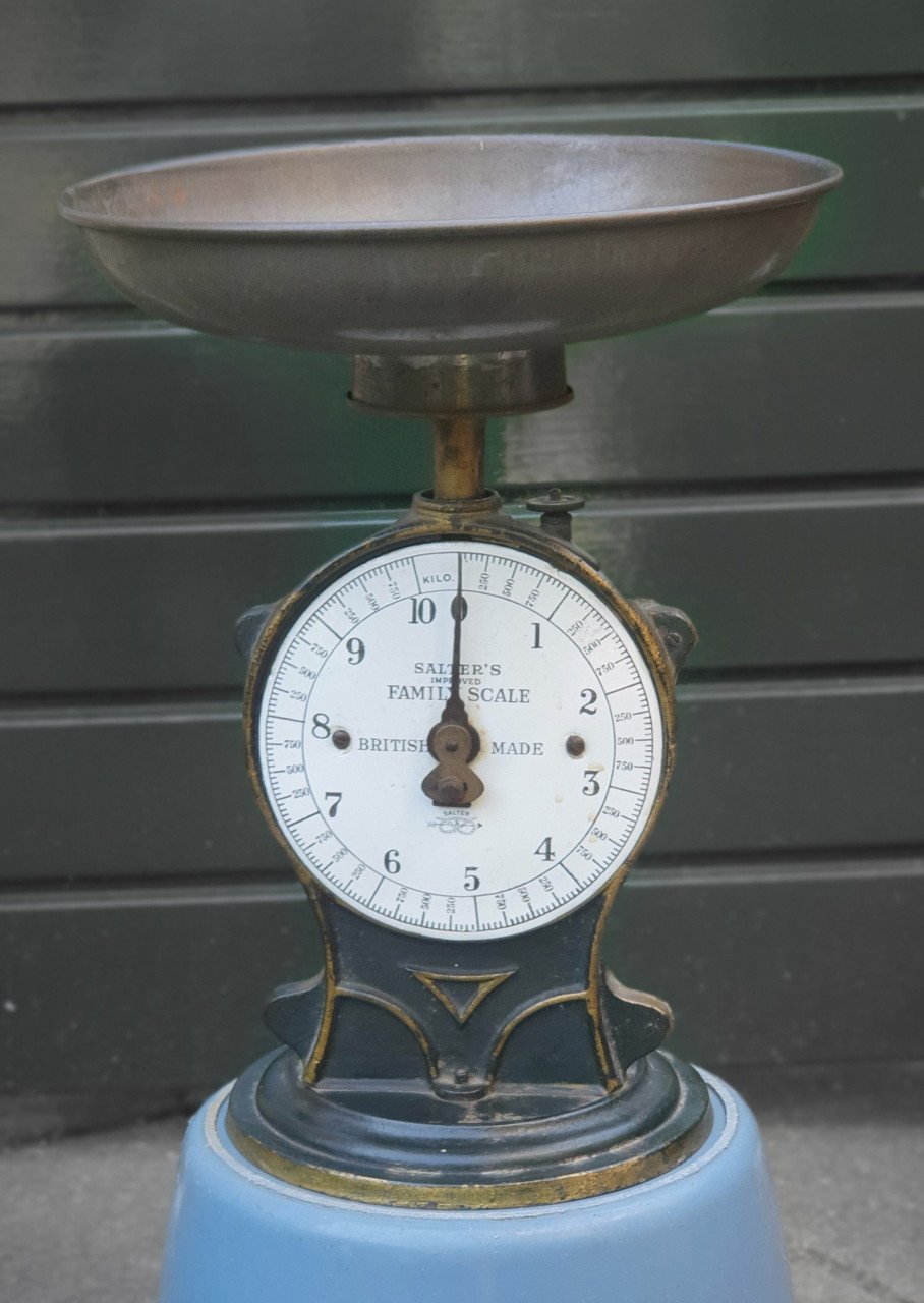 Engelse weegschaal rond 1900
