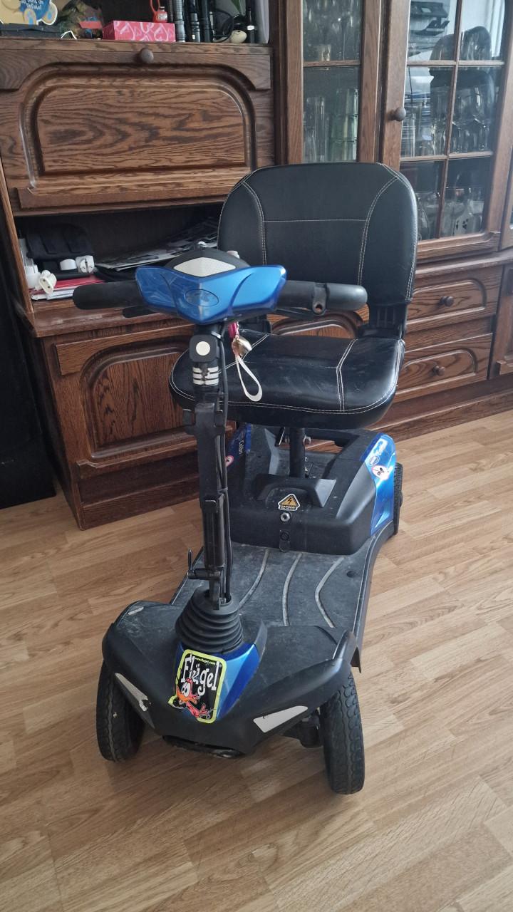 Opvouwbare scootmobiel