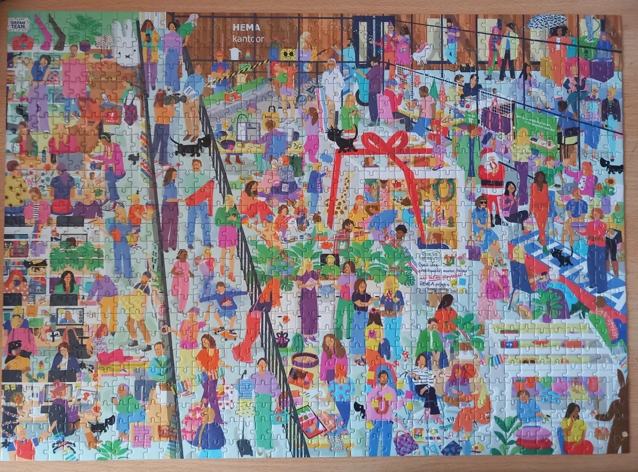 Hema puzzel