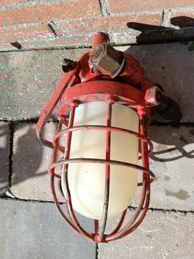 Industriële antieke lampen