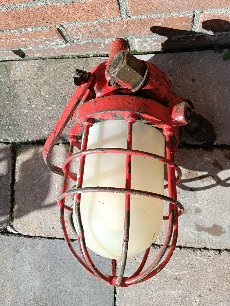 Industriële antieke lampen