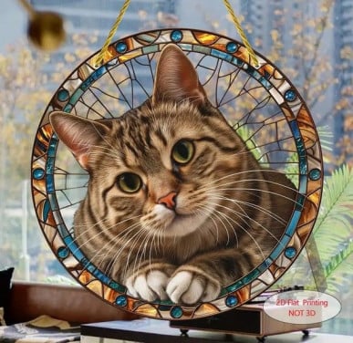 Raamhanger poes - kat