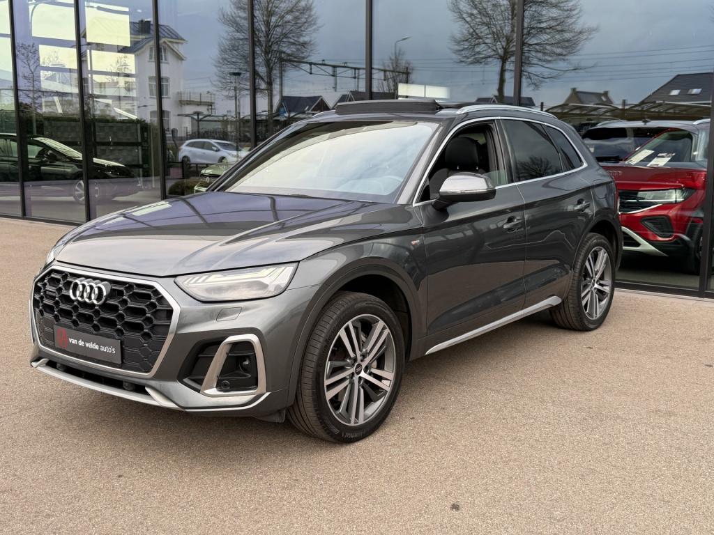 Audi Q5 50 tfsi e s-line | panormadak | virtual | camera | 20 inch | rijkla