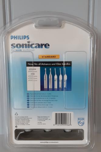 Philips Sonicare opzet tandenborstel Elite standaard en Elite medium