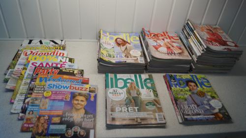 75 Libelle's en 8 andere tijdschriften.