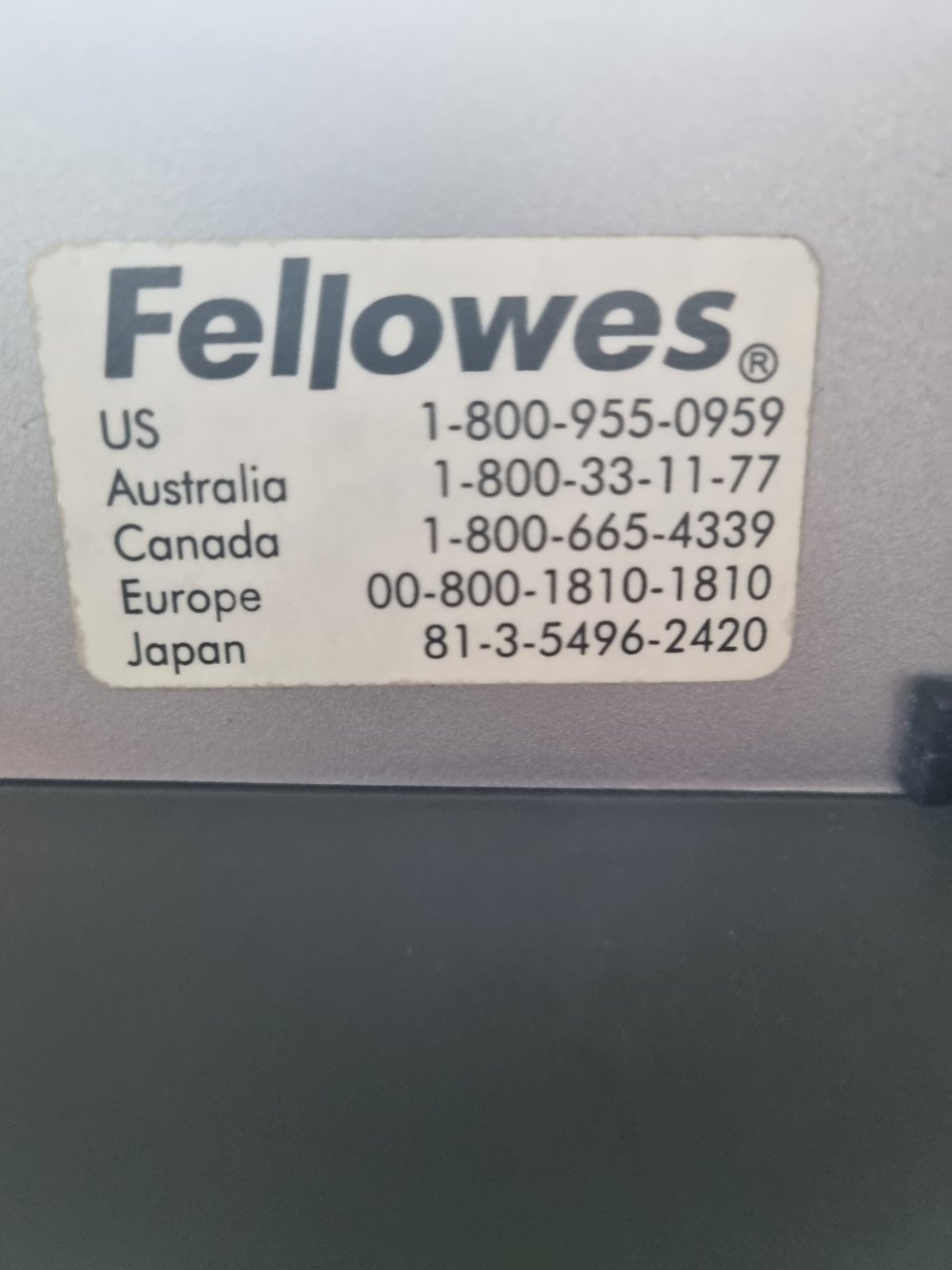 Papiervernietiger Fellowes