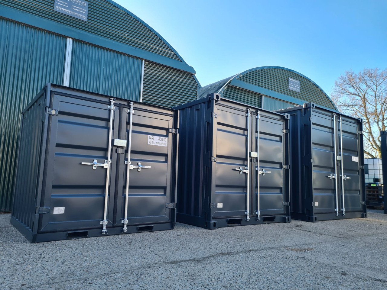 Diverse nieuwe 10, 8, 6ft opslagcontainers / bouwcontainers