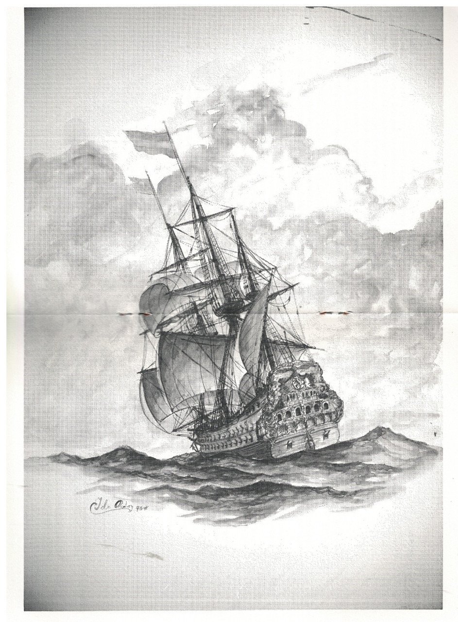 De Vliegende Hollander, Het spookschip