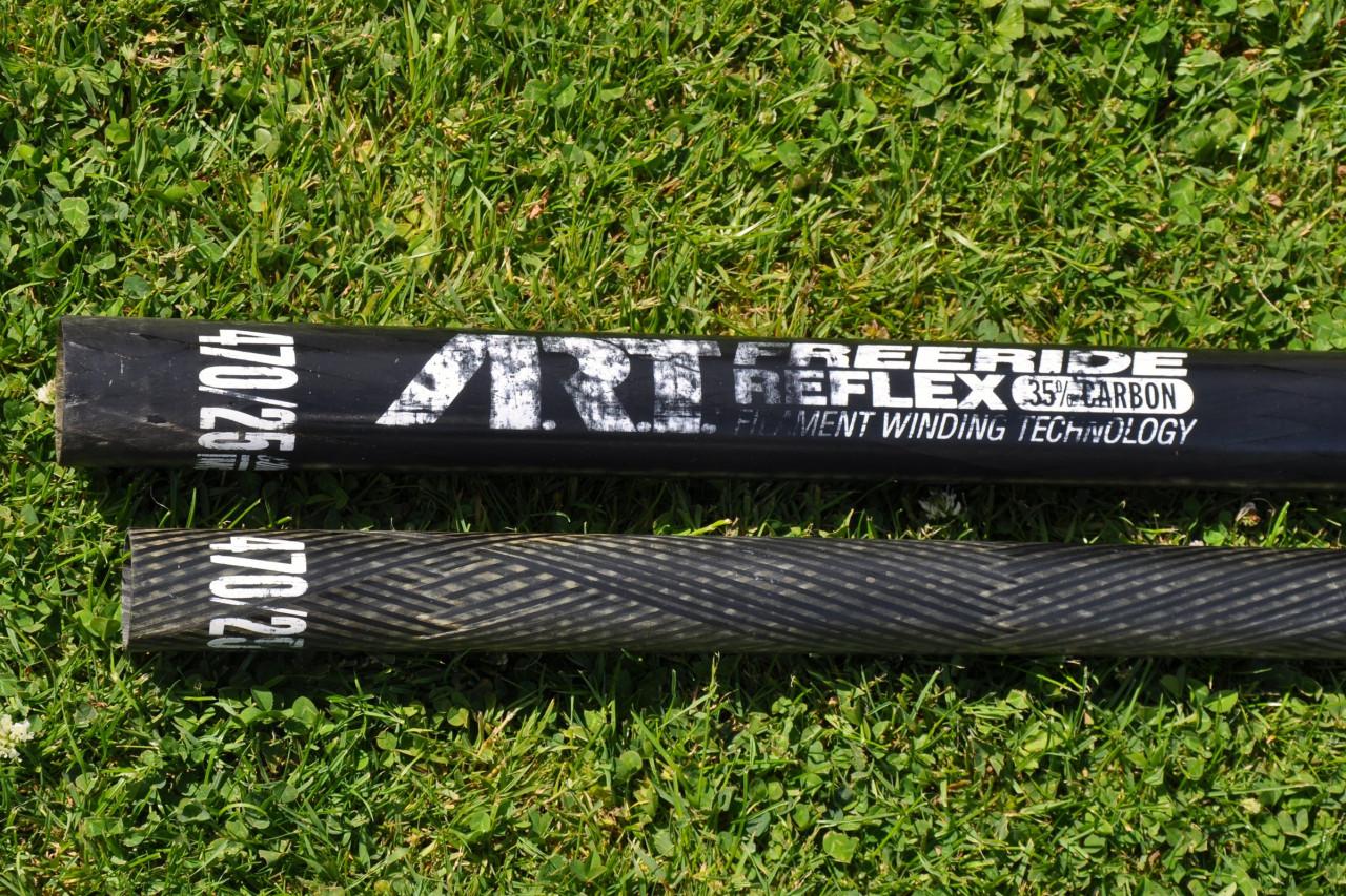 Gaastra 7.0m2 Freerace set (zeil, mast, giek, mastvoet)