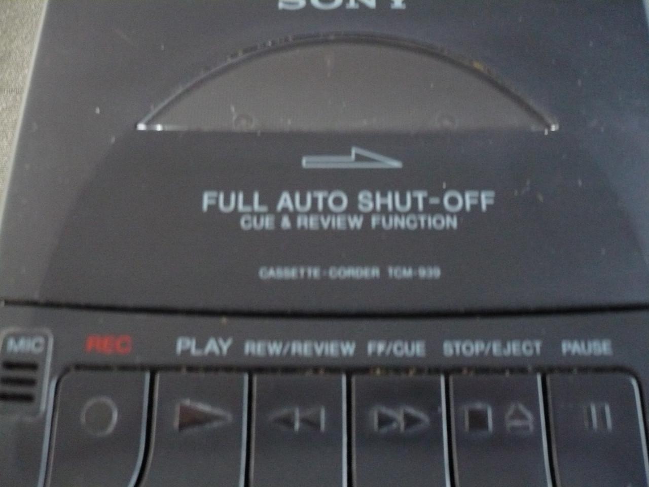 Sony portable cassetterecorder