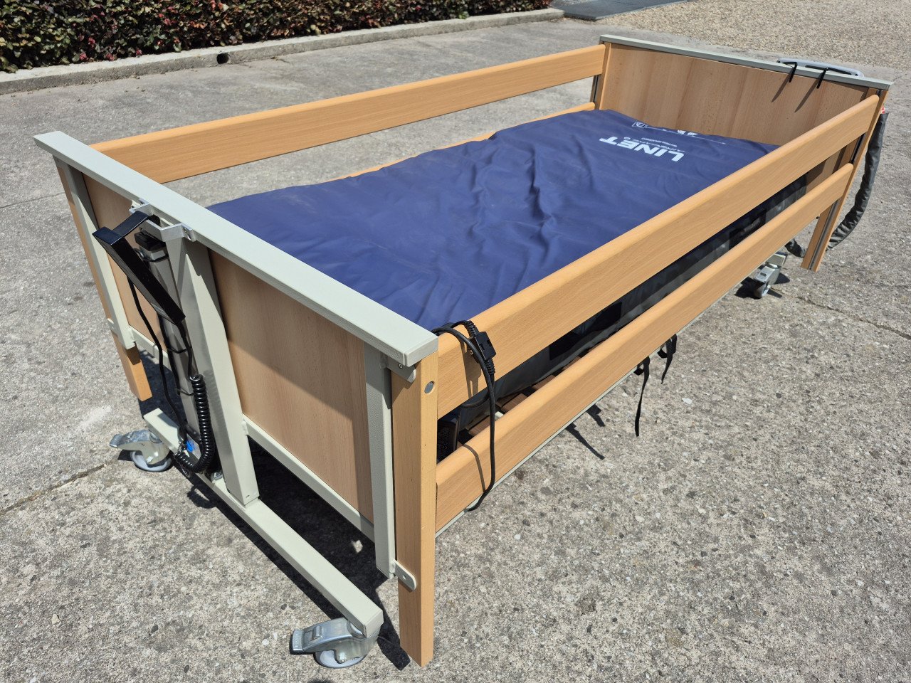 Elektrisch hoog-laag bed