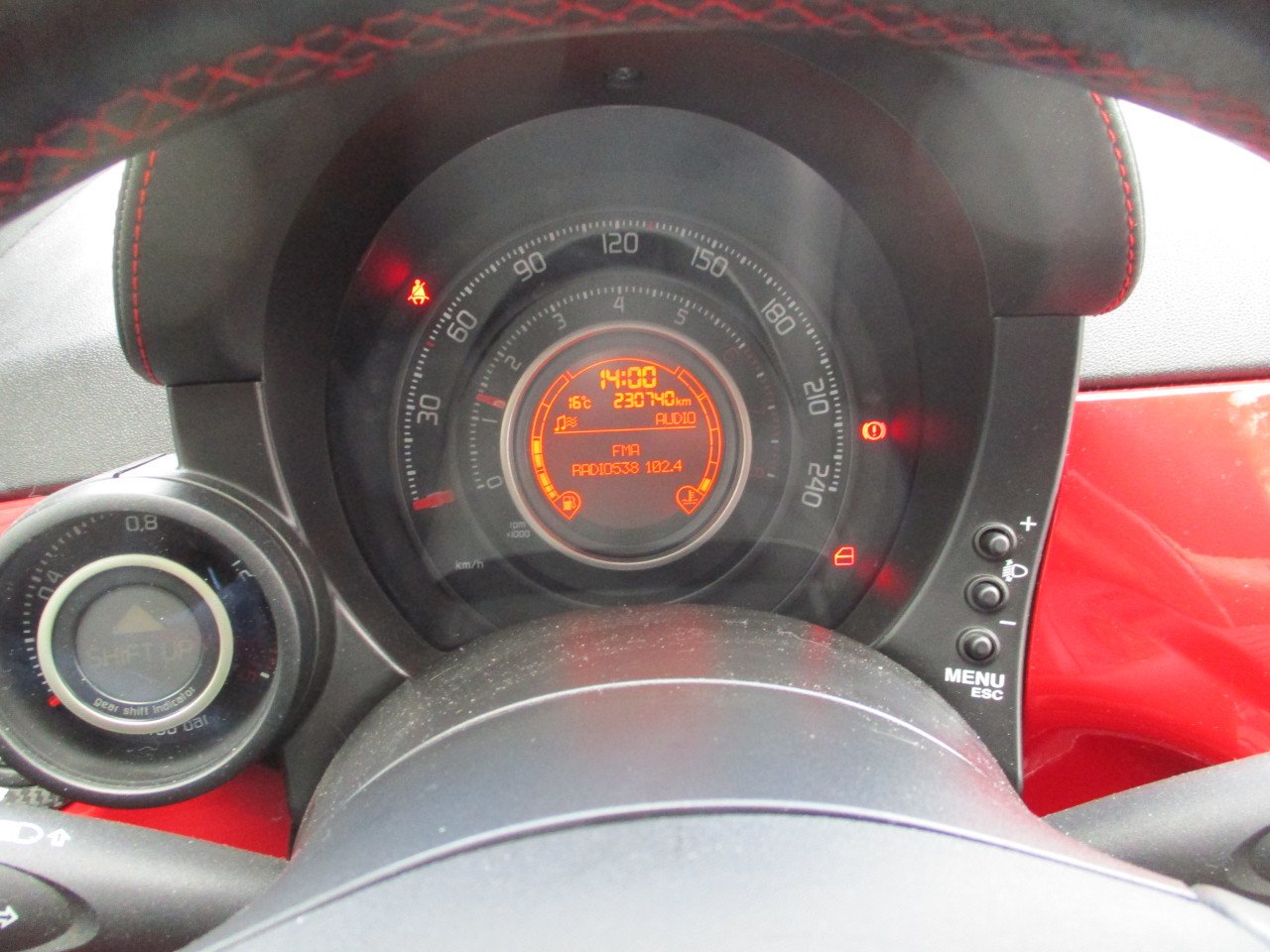 Snelle Fiat 500 1.4 Abarth  Maseratie uitvoering (replica)Nieuwe Apk, 180pk