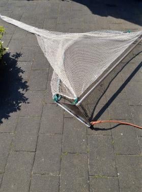 Te koop garnalen/vis/aasnet