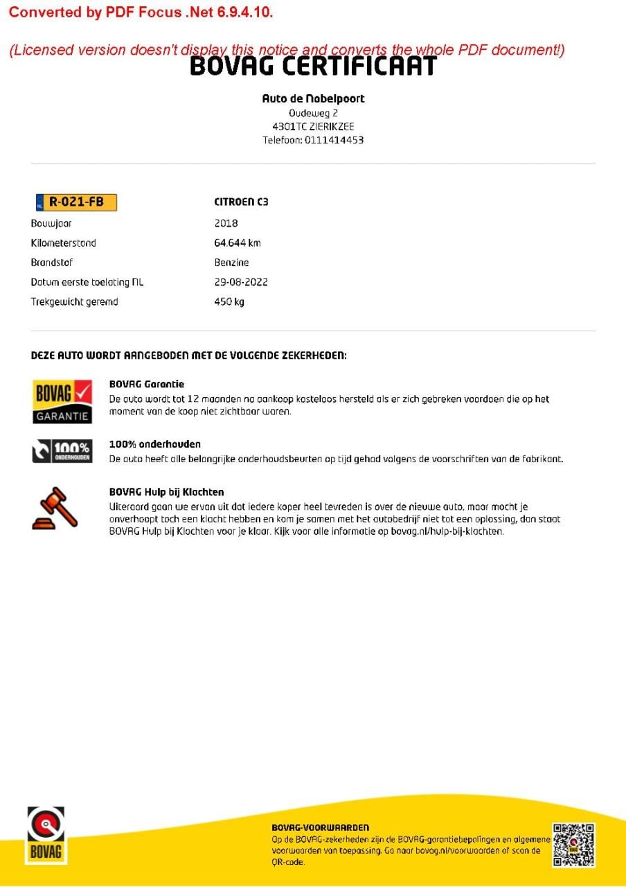 Citroen C3 1.2 puretech 82pk feel navigatie via apple/android | cruise & cl