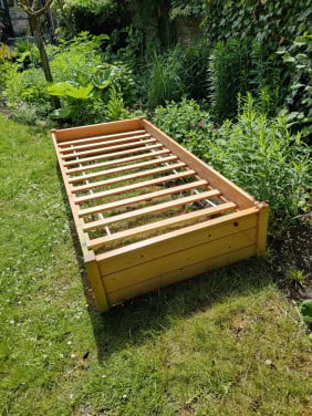 Houten Bedframe 1-persoons