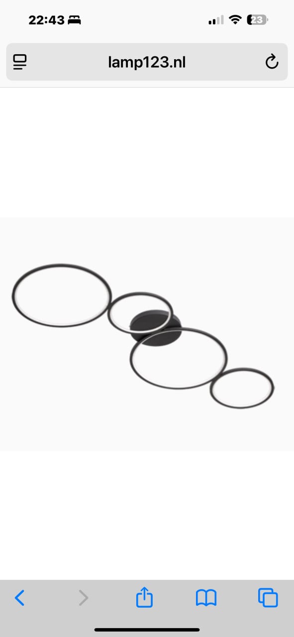 Lampen set TRIO RONDO
